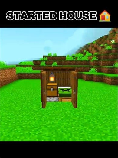 Built the SMALLEST House in Minecraft! (Impossible) #minecraft #blocksmine