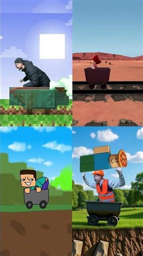 Minecraft Animation vs Real Life 🤪😂😮🤣 Parody of ‪@SuperTopMan‬ #minecraft #animation #viral