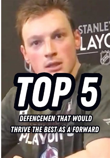 Replying to @Austin Patrick 💎🐻🤎💎 TOP 5 NHL defencemen who would thrive the best as a forward #talkthatstick #NHL #hockeytiktoks #hockey #defender @Talkthatstick Cj @Talkthatstick Matt @talkthatstick