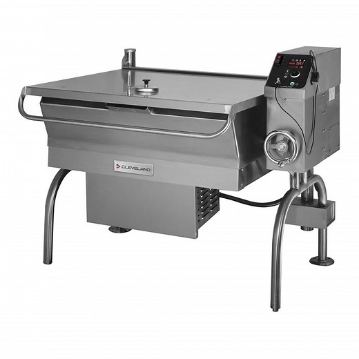 Cleveland SGL-40-T1 Natural Gas 40 Gallon PowerPan Open Base Tilt Skillet