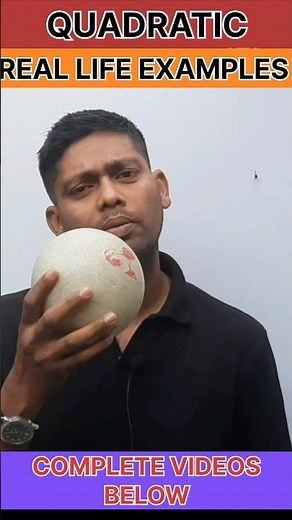 Ball Throw = Quadratic Equation 😳 | Real Life Maths | Class 10”