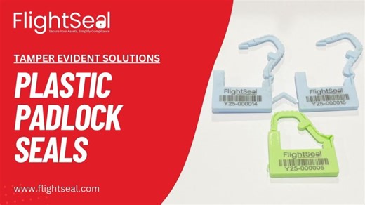 Padlock Seal | Secure Aircraft Trolleys Compartments with Tamper-Evident Protection | FlightSeal | HSA Security Solutions