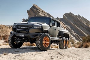The Rezvani Hercules 6x6 is a wonderfully ludicrous off-road beast