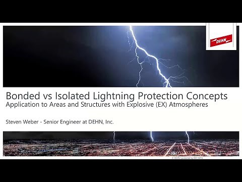 Bonded vs Isolated Lightning Protection Concepts their Application to Explosive Areas
