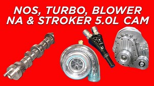 ANATOMY OF A 5.0L TURBO CAM, BLOWER CAM, NITROUS CAM, STROKER CAM AND NA CAM-THEY ARE ALL THE SAME! - BangShift.com
