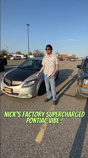1st Autopian Car Meetup Of 2023 Troy Michigan Car Profile- Nick's Factory Supercharged Pontiac Vibe
