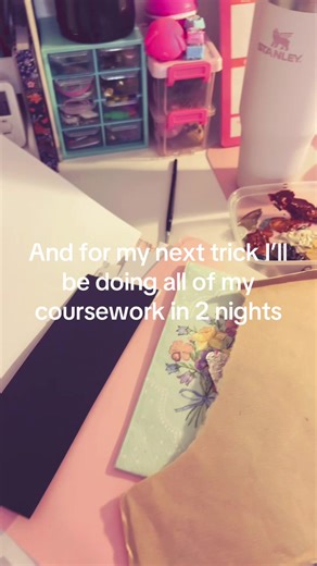 GCSE Art Coursework: Last-Minute Creation