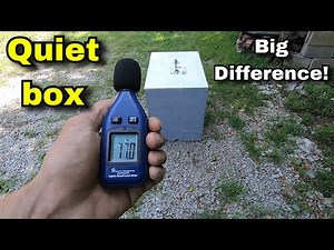 DIY Generator Quiet Box with Testing