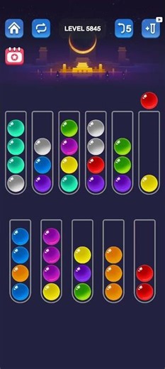 Ball Sort Puzzle Level 5845