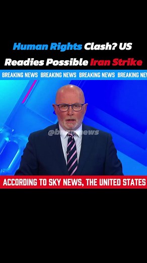 Breaking: Human Rights Clash? US Readies Possible Iran Strike | Bnnm News#news #breakingnews #iran #warning #us