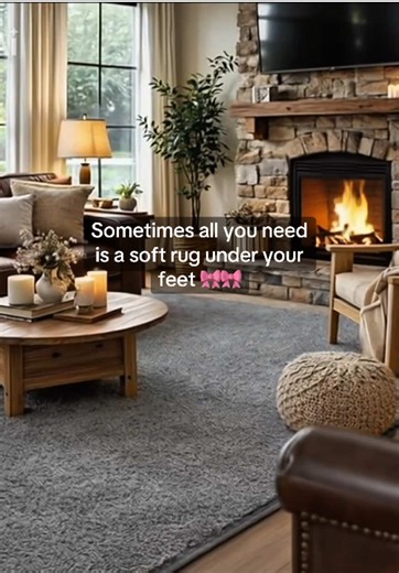 Sometimes all you need is a soft rug under your feet 🎀🎀 #rug
