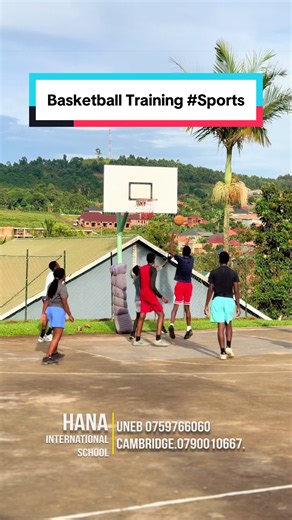 Future champions start their journey at Hana International School Uganda Basketball Training…. #hanainternationalschoolug