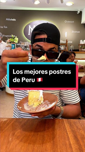 Los mejores postres de Peru