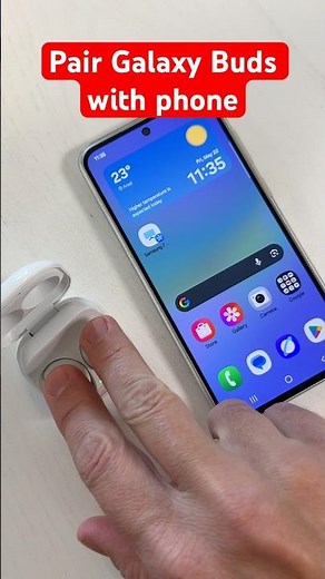 Easy way to pair Galaxy Buds FE to Samsung phones #samsungtips #galaxybuds #bixby #shorts