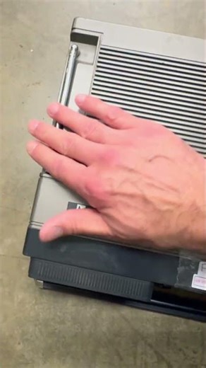 This 1980s Device Did It All — TV, Radio, Cassette in One Box