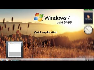 Windows 7 build 6498 - how the features looked in 2007