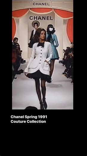 Chanel Spring 1991 Couture Collection | Runwaymodel