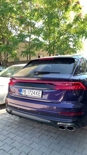 Audi SQ8 820PS STRAIGHT PIPE Exhaust Sound #audi #sq8 #rsq8 #exhaust