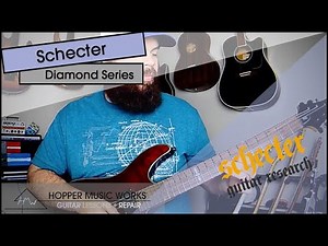 Schecter Diamond Series Guitar Demo