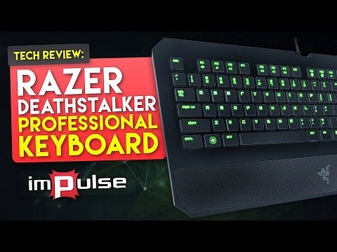 Razer Deathstalker Gaming Keyboard Review - Impulse