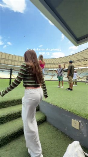 Estamos en el estadio de maracanã