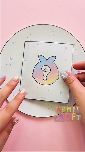 종이 구관 인형 뽑기 만들기💕DIY Surprise Doll💜/free printble/무료 도안은 내일 업로드 됩니다👀