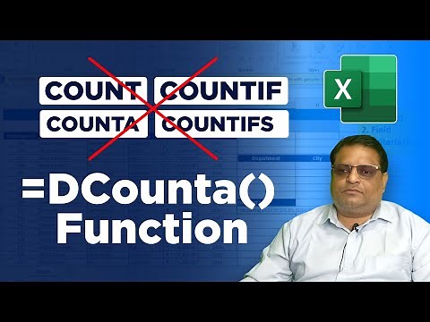 Master Advanced Excel Formulas: DCOUNTA Functions Explained | Excel Tips & Tricks