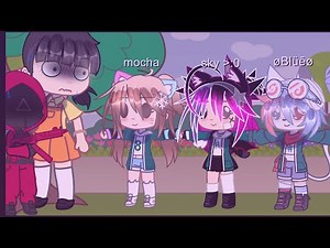If I was in squid games//100k special//gachaclub//ft:friends,ocs//part 1+lil voice acted