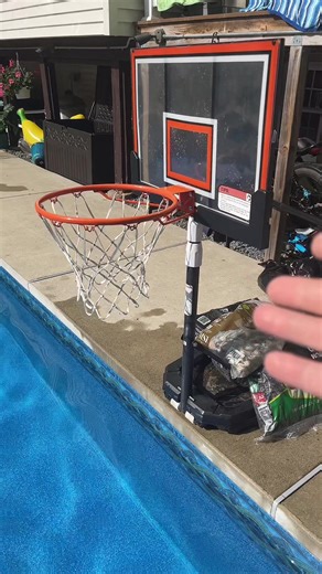 Backyard Pool Basketball Net Review and Setup