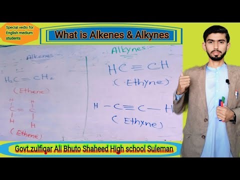 #What is #Alkenes? & #Alkynes?... info with zubair