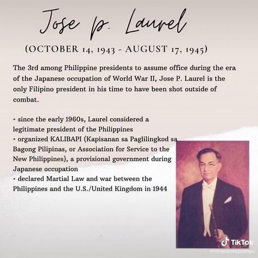 Complete List of Presidents of the Philippines