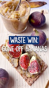 We’re bananas for reducing food waste (sorry, we couldn’t help ourselves). Go beyond banana bread with this new way to repurpose your almost-gone-bad bananas by freezing them into banana jam later. 📸: @lucy_and_lentils | Wasa