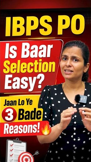 IBPS PO 2026 😱 Is Baar Selection Easy? | Jaan Lo Ye 3 Bade Reasons! 🔥 | Nimisha Bansal