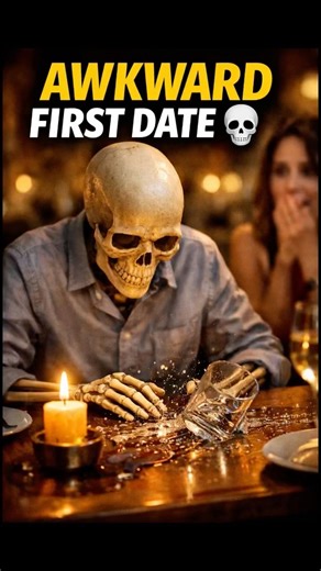 Awkward First Date Be Like… 💀😂 | Relatable Dating Meme #shorts