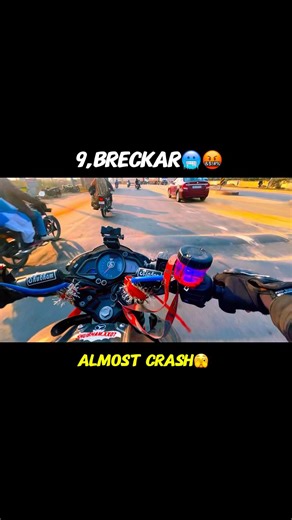 Bhai crash hote hote bacha yar🥶🤬 #motorcycle #motovlog #bikelover #bikelife #rider #funny #shorts