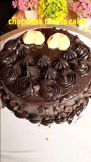 Ultimate Chocolate Truffle Cake | Rich, Moist & Melt-in-Your-Mouth! #shorts #cake