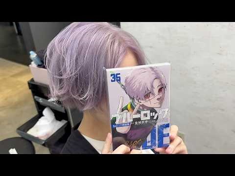 Japanese hairstylist tries to recreate Bunny Iglesias’s iconic hair color from Blue Lock!