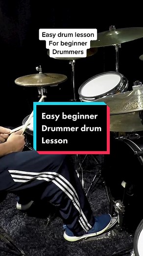 Quick and easy drum lesson for beginner Drummers #drums #drummer #fyp #foryoupage #tutorial #learnontiktok #FrunktheBeat