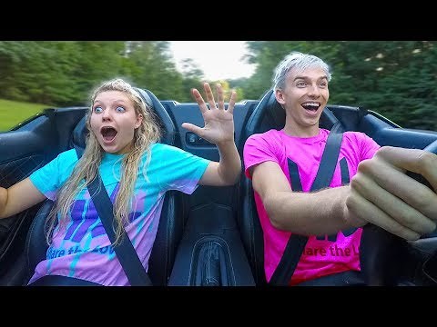 GRACE SHARER REACTS TO SUPER FAST LAMBORGHINI LAUNCH!! (SHARERGHINI)