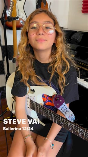 Nirvana toca Ballerina 12/24 de STEVE VAI @seguidores #fypシviralシ2024 #guitargirl #talent | RADIO NUBE