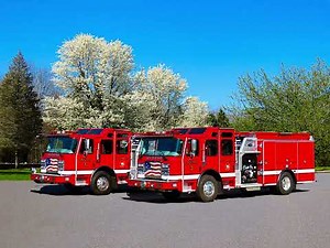New Bedford, MA – Two (2) E-One Custom Pumpers