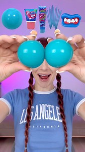 405K views · 862 reactions | ASMR Blue Candy, Gummy Balls, Liquid Gum, Lollipop #asmr #viral | ASMR Lilibu | Facebook