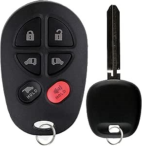 KeylessOption Keyless Entry Remote Control Fob Uncut Car Key For GQ43VT20T