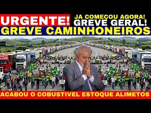 GREVE DOS CAMINHONEIROS COMEÇOU JA FALTA COMBUSTIVEL ESTOQUE ALIMENTOS!