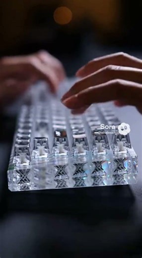 Gravity Crystal Keyboard ASMR | Ultra-Dense Thocky Typing Sounds