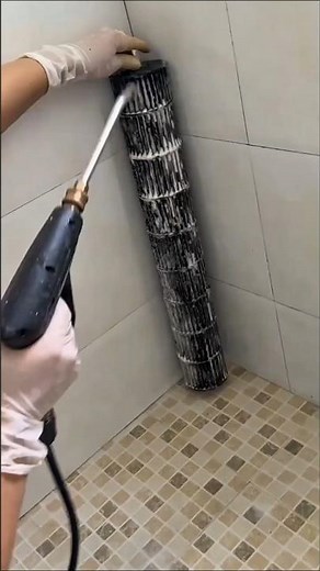 Indoor AC Blower Cleaning Process | Jet Cleaner Removes Dirt Completely
