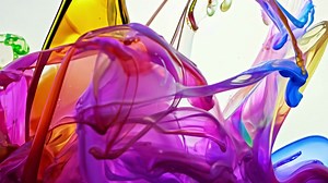 Download Color water drops, color splash background for free