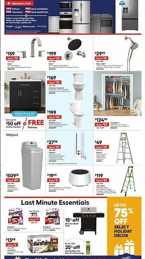 Lowe's Weekly Ad 12/18 - 12/24
