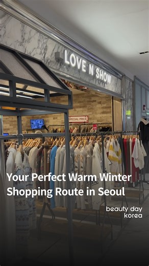Beauty Day Korea | Your one and only K-Beauty Curator on Instagram: "✨ Want to shop for cute winter outfits without freezing outside? Head to GOTOMALL, the underground maze where you stay warm and find the prettiest pieces at super reasonable prices. Cozy knits, trendy coats, and endless hidden gems—perfect for winter shopping on a budget. And the location makes it even better. Directly connected to Express Bus Terminal, it’s one of the easiest spots in Seoul to explore. After shopping, make it 