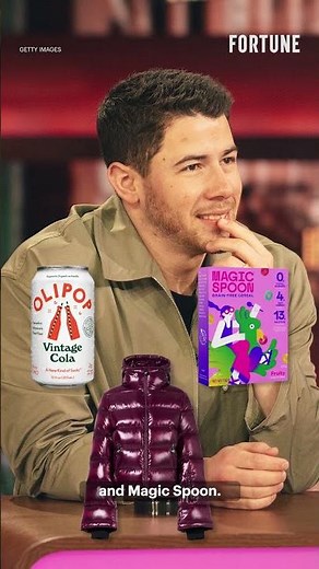 Nick Jonas’s secret to successful investments #nickjonas #jonasbrothers #olipop